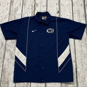 Penn State University Nittany Lion Nike NCAA Stitched Basketball Warmup Jersey